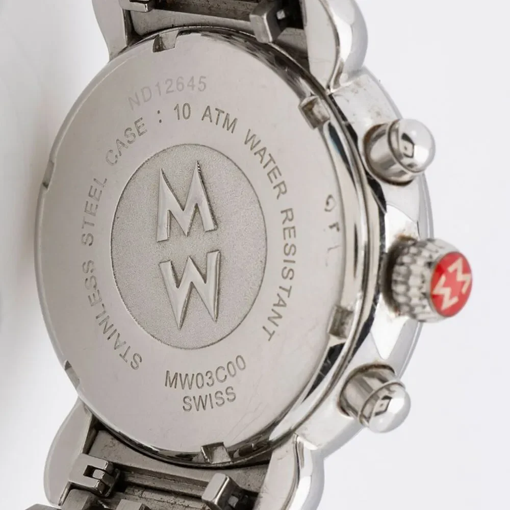 Michele Stainless Steel Chronograph CSX Watch